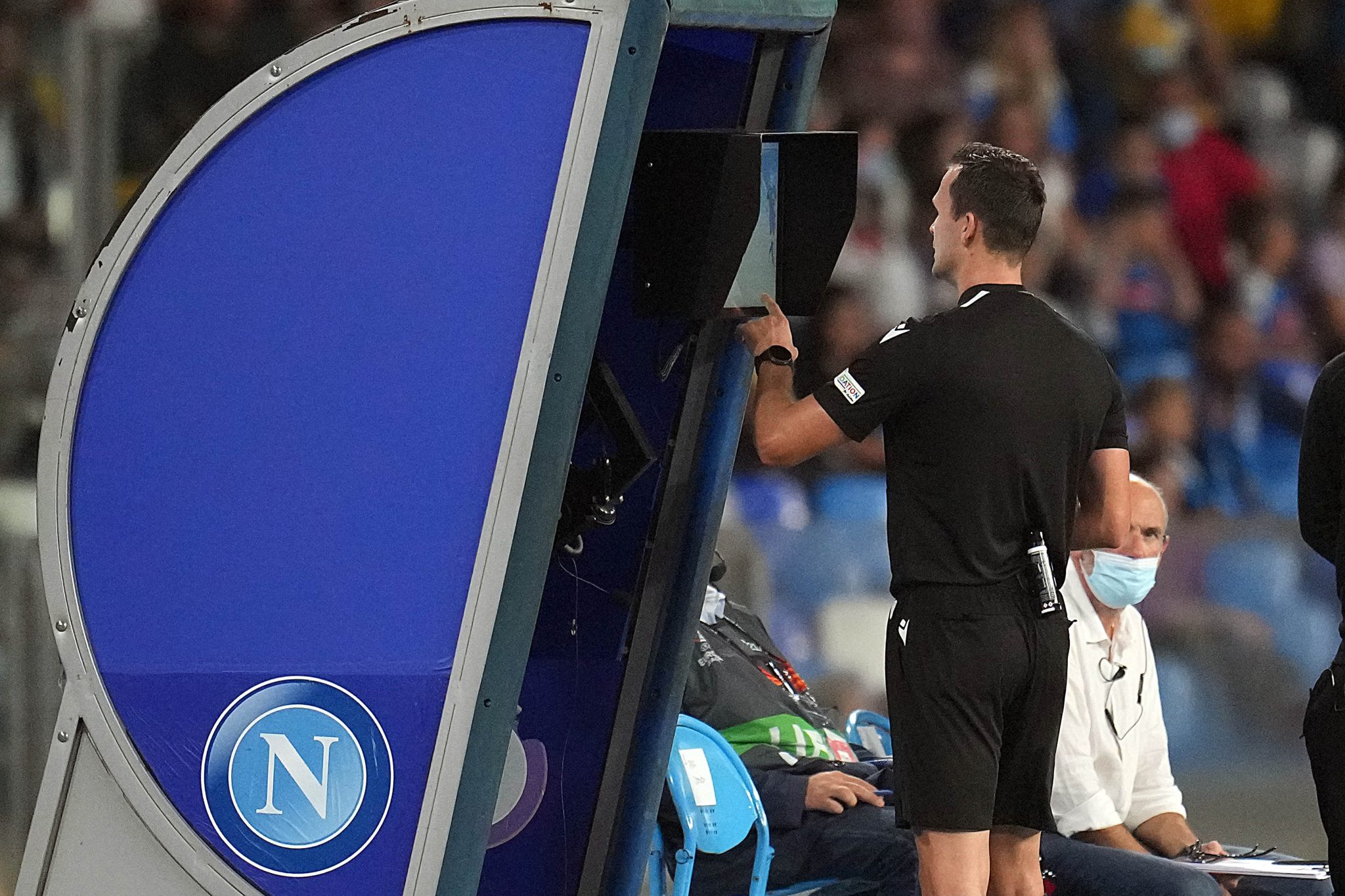 arbitro sozza, napoli, roma