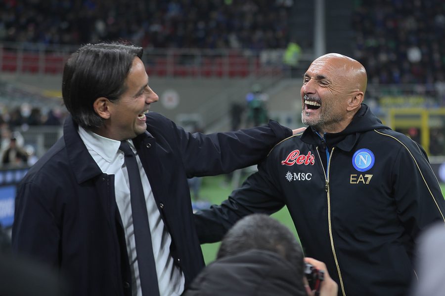 Simone Inzaghi e Spalletti