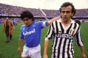 maradona, leader, napoli, juventus