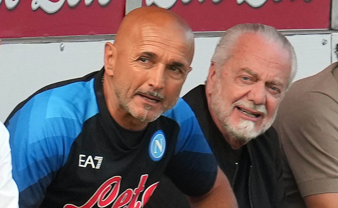 Spalletti, De Laurentiis, Conte