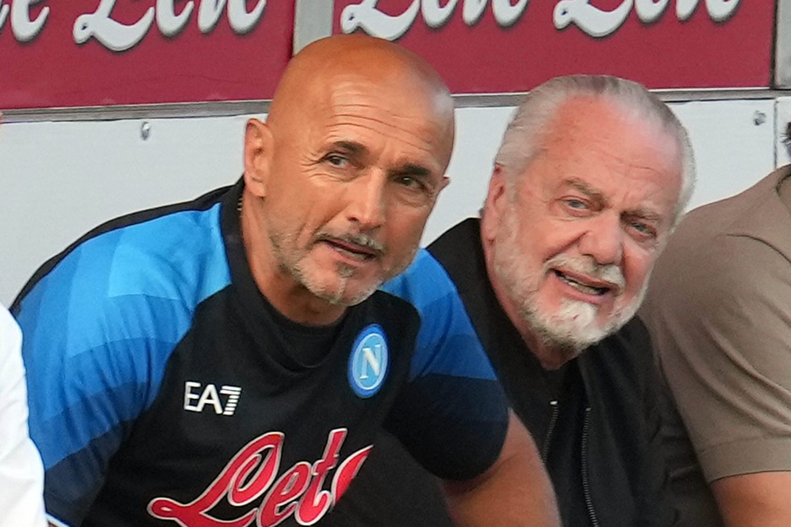 Spalletti, De Laurentiis, Conte