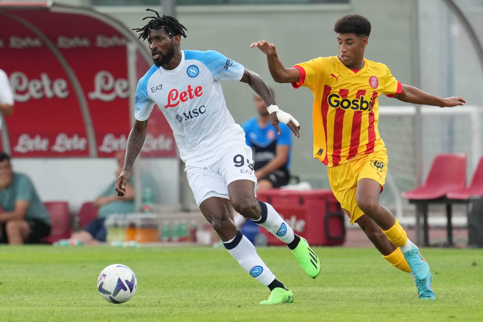 anguissa, amichevoli