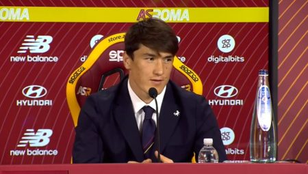 Lecce, Shomurodov, Roma