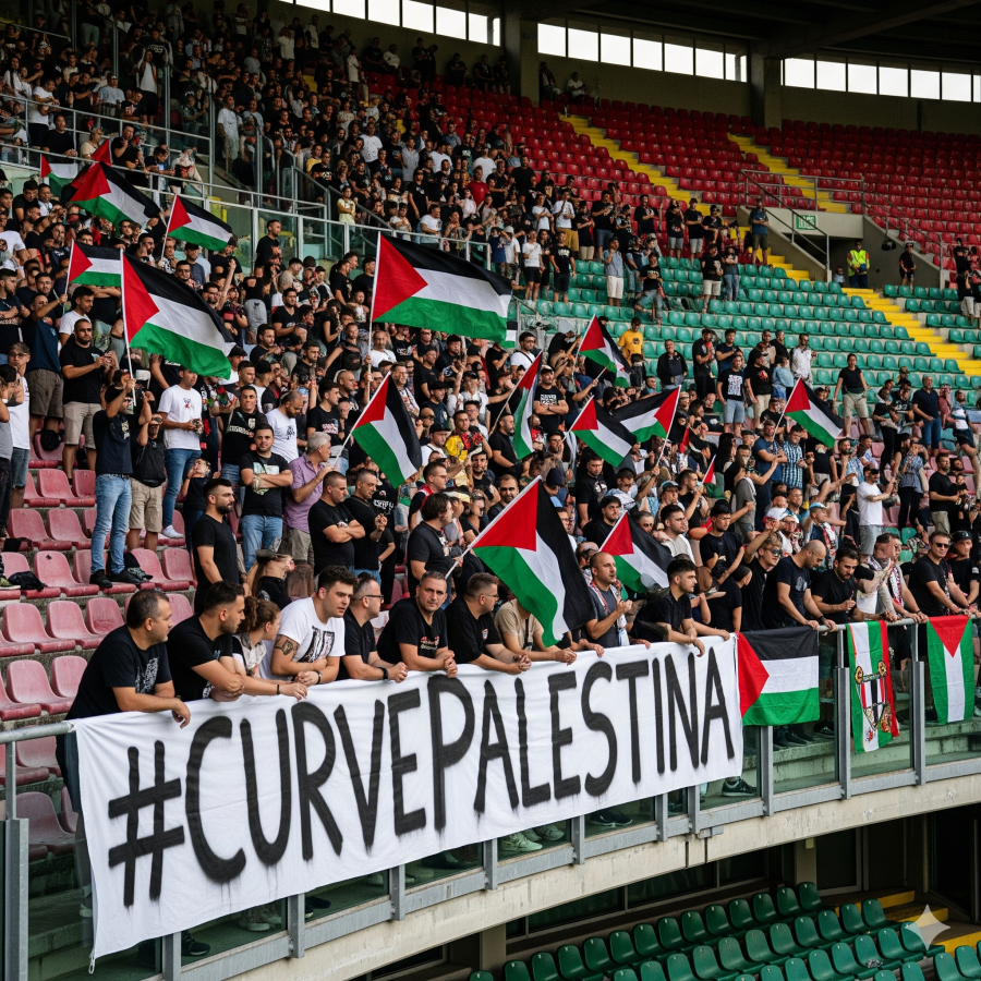 Le curve a difesa della Palestina