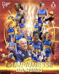 Credit photo profilo instragram Federazione Italiana Pallavolo