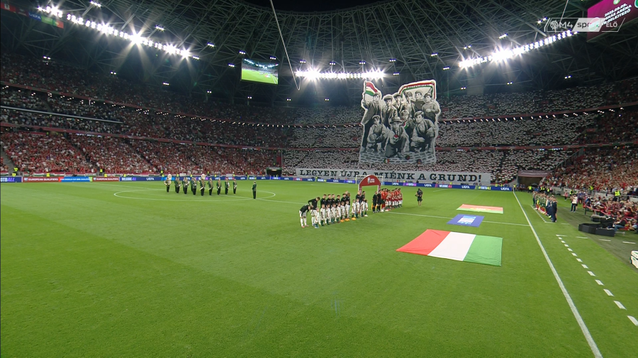 Coreografia ungherese. Credit photo by Reddit/DatOgreSpammer