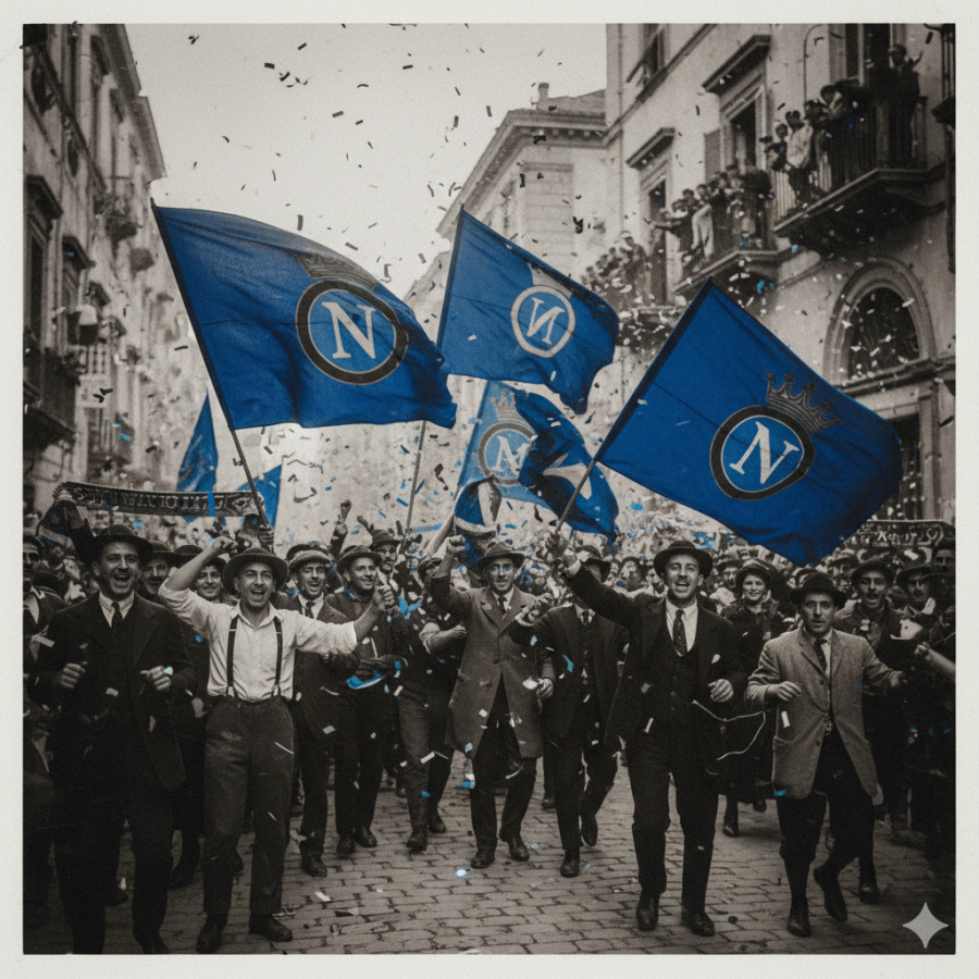 Fede azzurra oltreoceano