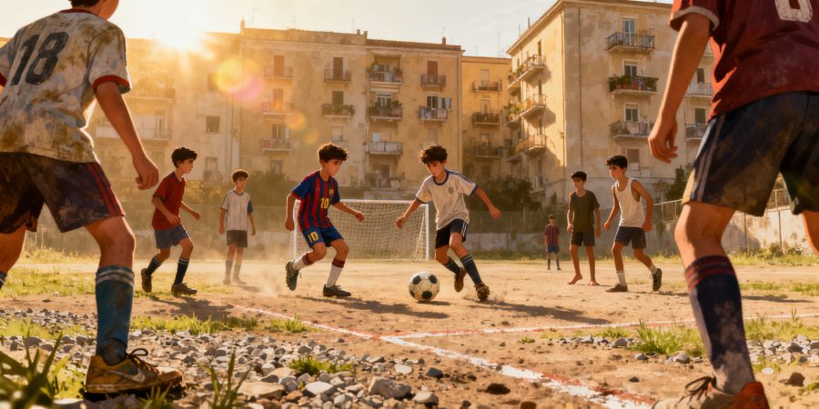 Il calcio a Mariconda