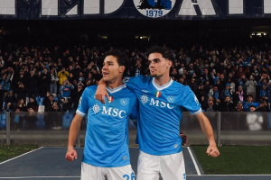 il Napoli batte la Fiorentina - credits to Instagram officialsscnapoli